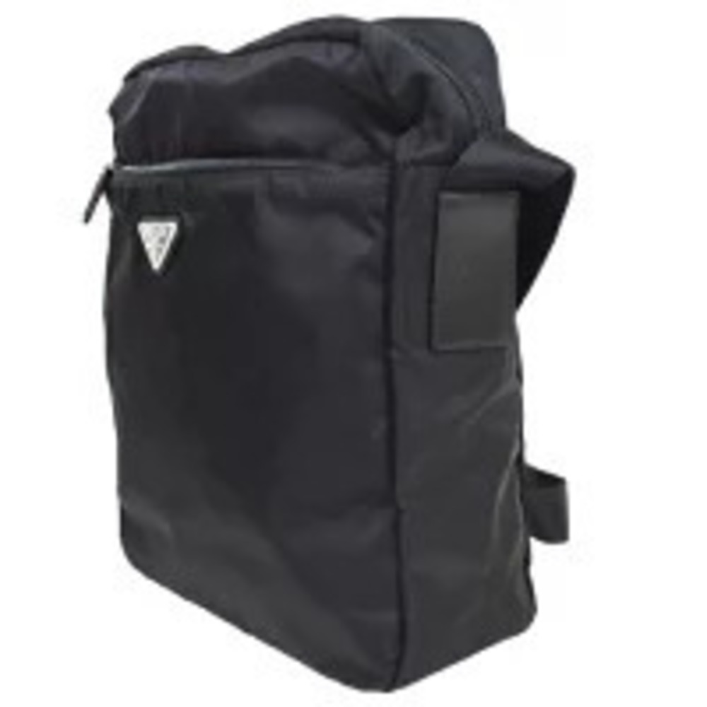Prada Crossbody black leather bag Tessuto Black